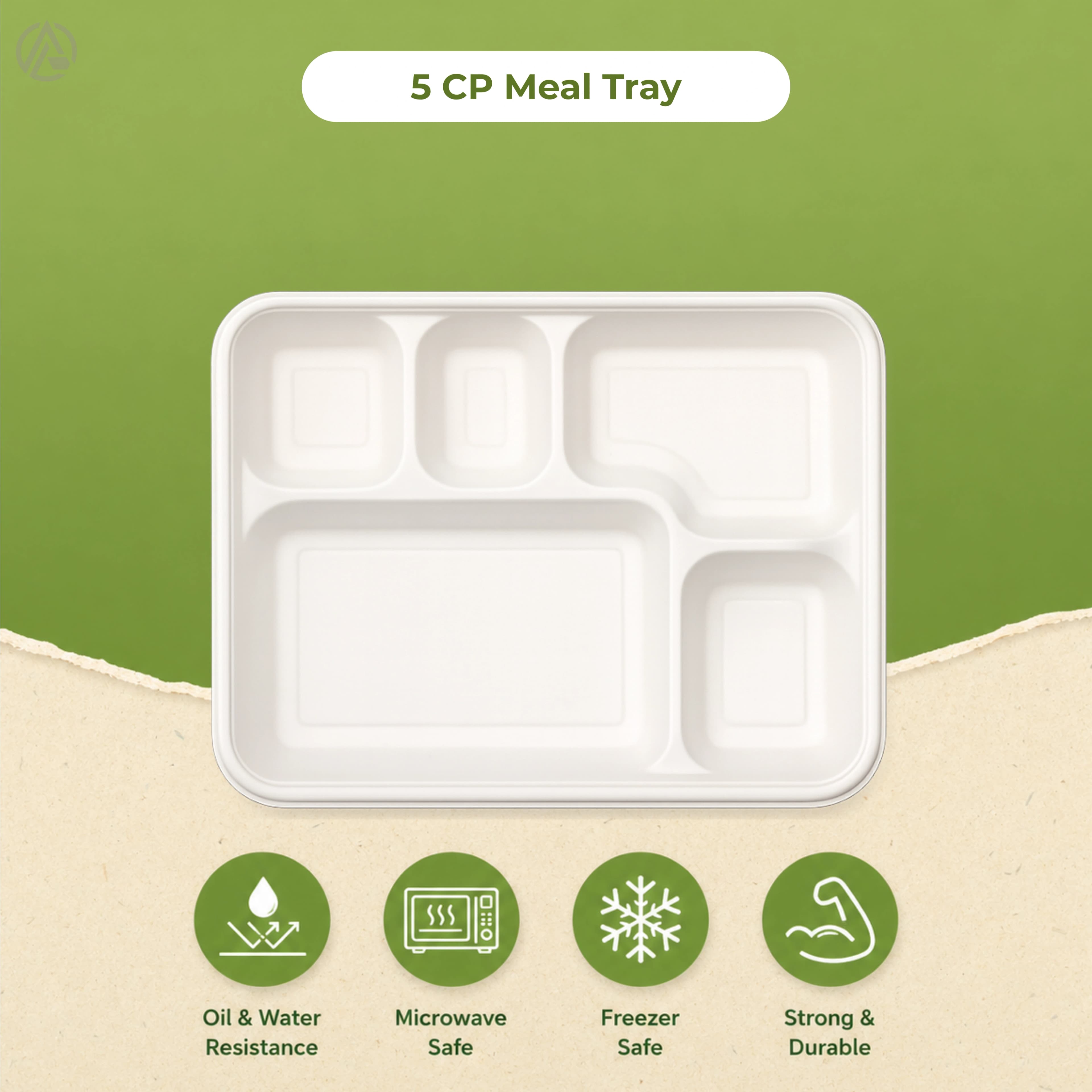 5 CP Meal Tray