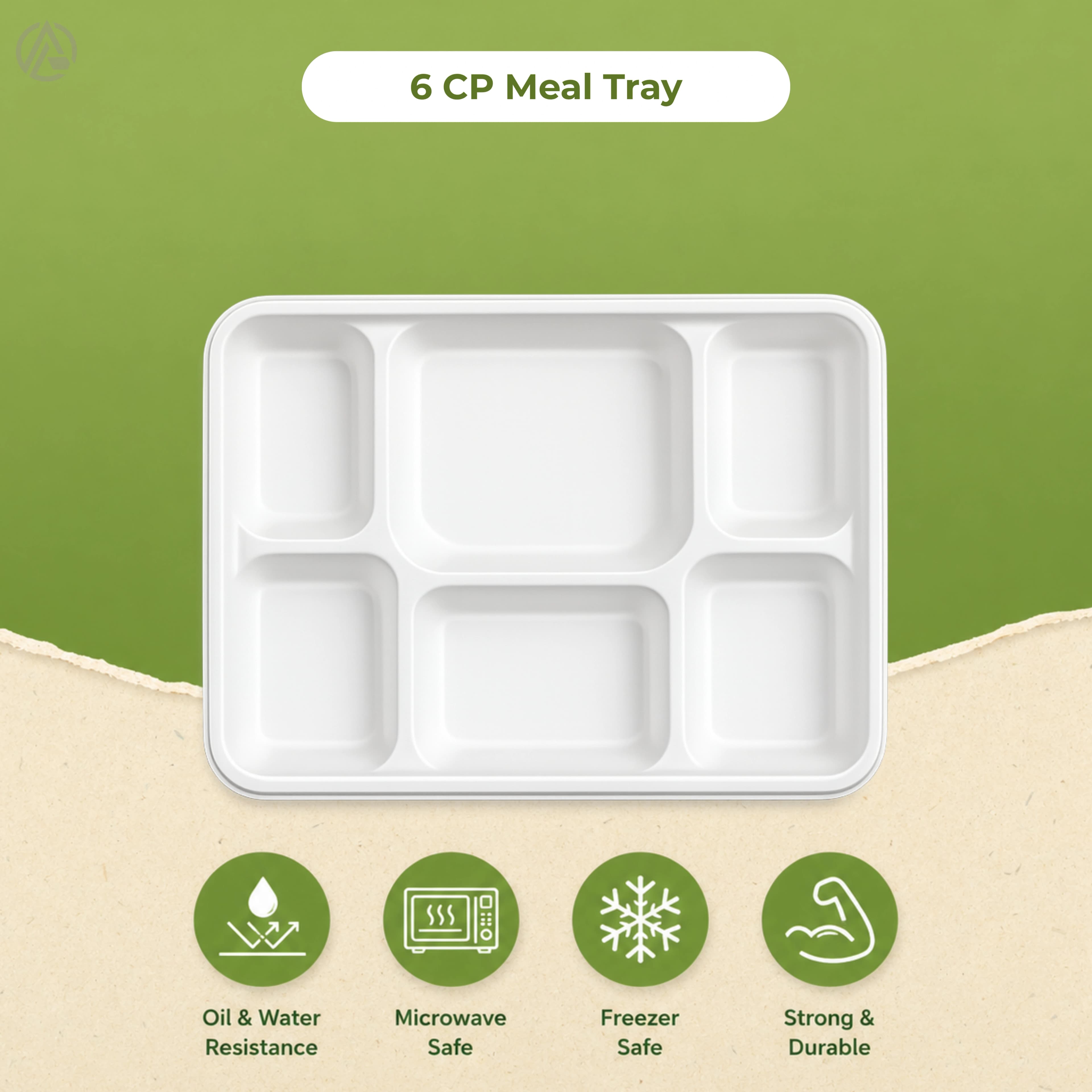 6 CP Meal Tray