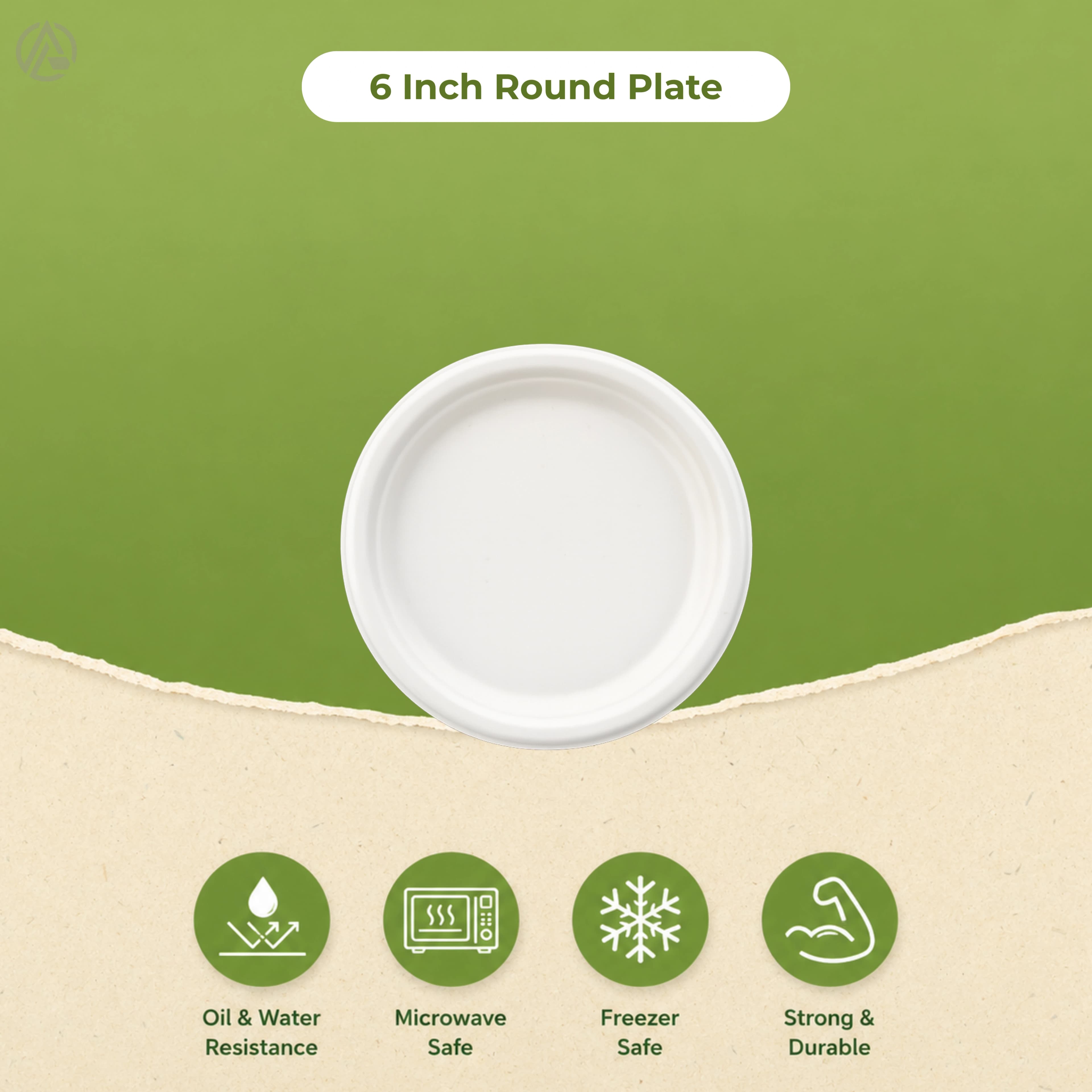 6 Inch Round Plate
